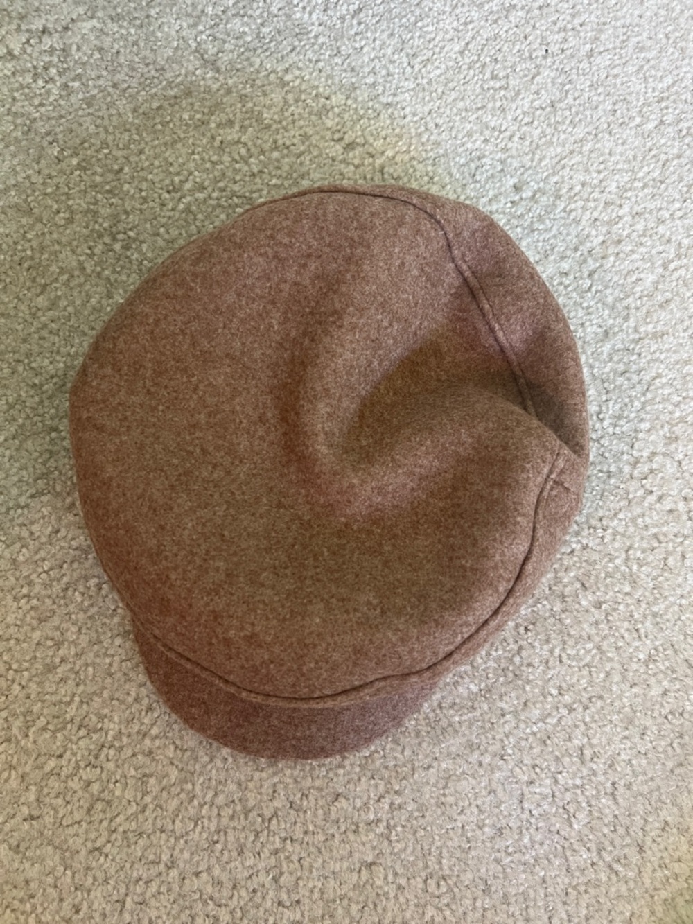 Universal Thread Newsboy Cap in warm brown - Picture 2 of 8